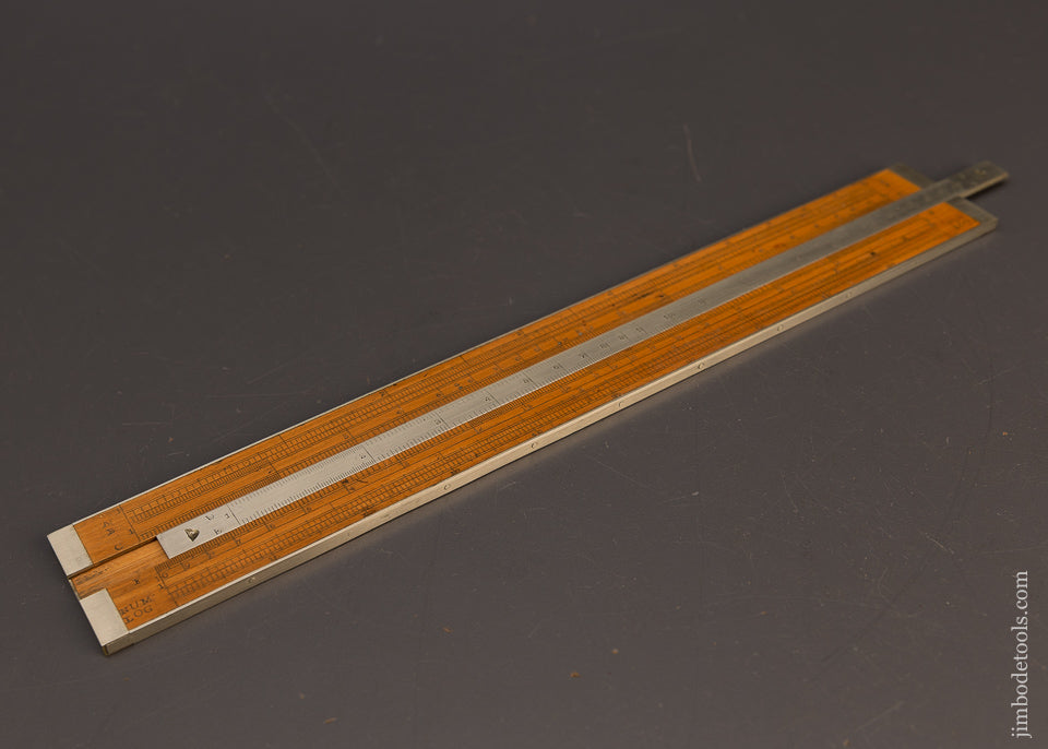 Drop Dead Stunning German Silver & Boxwood STANLEY HOGG’S PATENT Slide Rule - 113191G