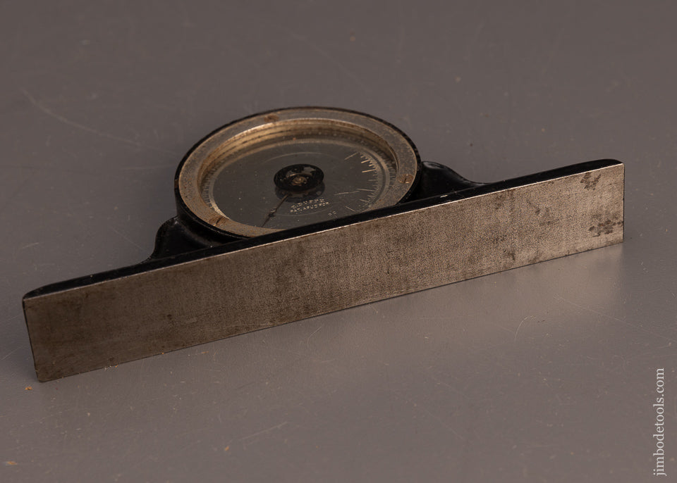 Very Rare E. DUFFY PAT. APL’D FOR Mantle Clock Inclinometer Level with Full Pinstripes EDWARD DUFFY PAWTUCKET, R.I. - 113205G
