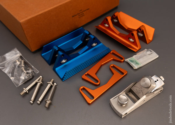 BRIDGE CITY TOOL WORKS HP-8 Stainless Steel Body Block Plane 