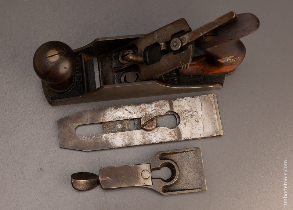 Extra Fine STANLEY No. 602 BEDROCK Smooth Plane with DECAL - 113501