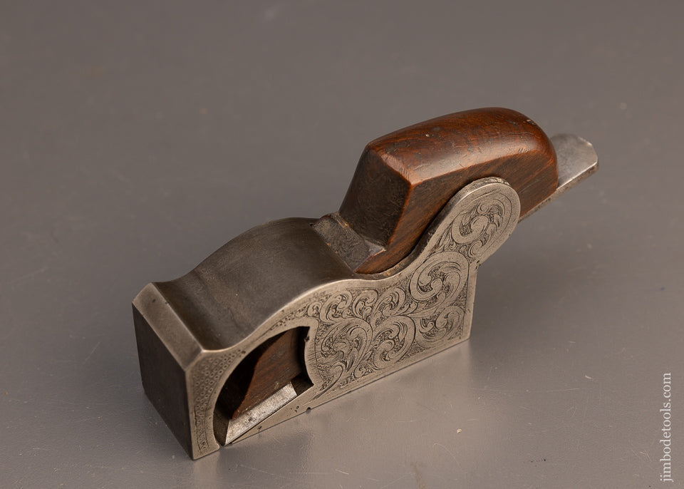Amazing Engraved Bull Nose Shoulder Plane - 113505