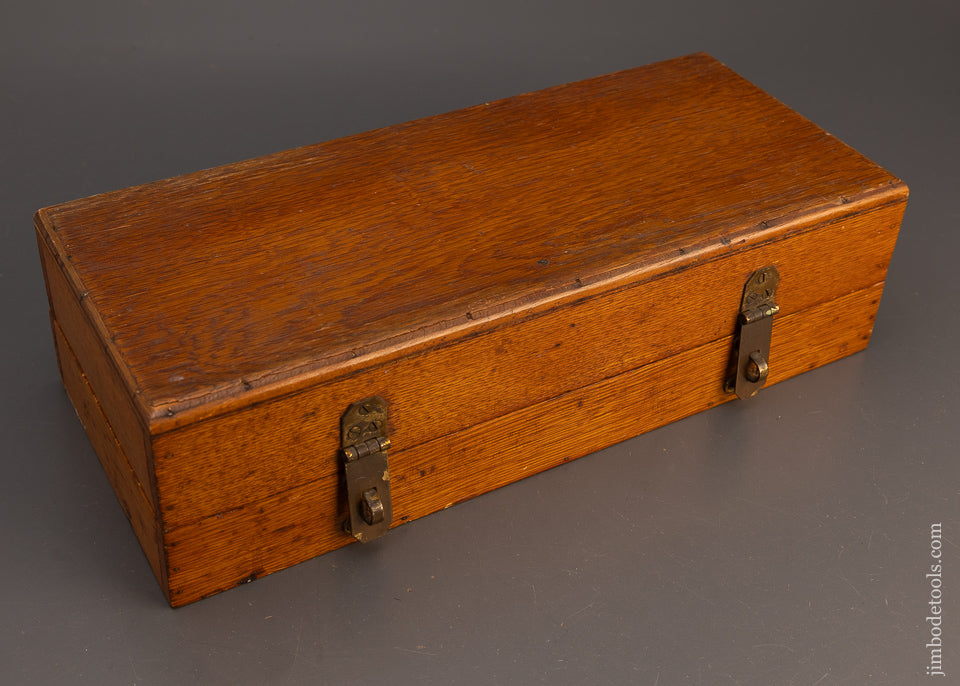 Stunning Set of 7 STANLEY No. 720 Chisels in Period Box - 113608