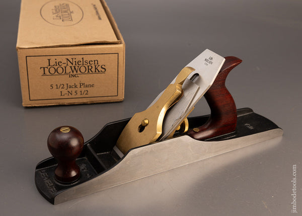 LIE NIELSEN No. 5 1/2 JUMBO Jack Plane Near Mint in Box Out of
