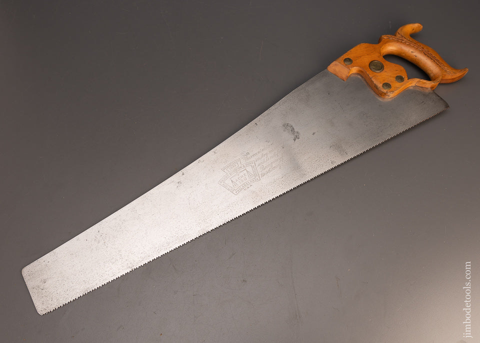 Rare DISSTON ACME 120 Hand Saw - 113662