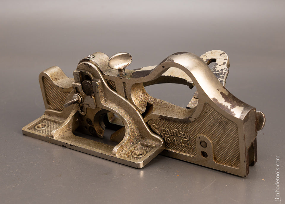 100% Complete STANLEY No. 444 Dovetail Plane in its Original Chestnut Box - 113713