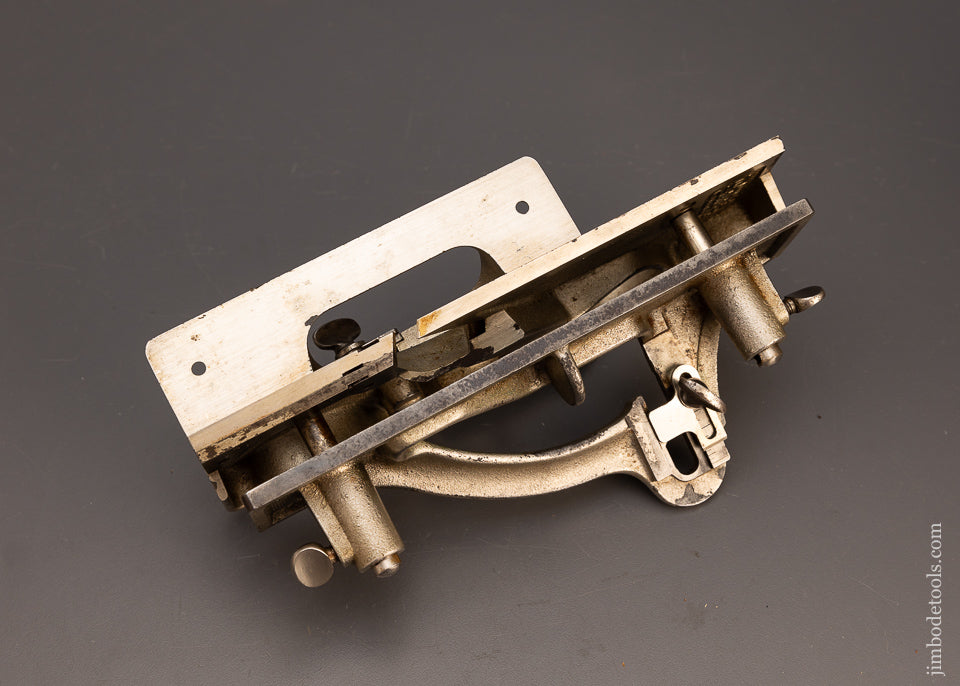 100% Complete STANLEY No. 444 Dovetail Plane in its Original Chestnut Box - 113713