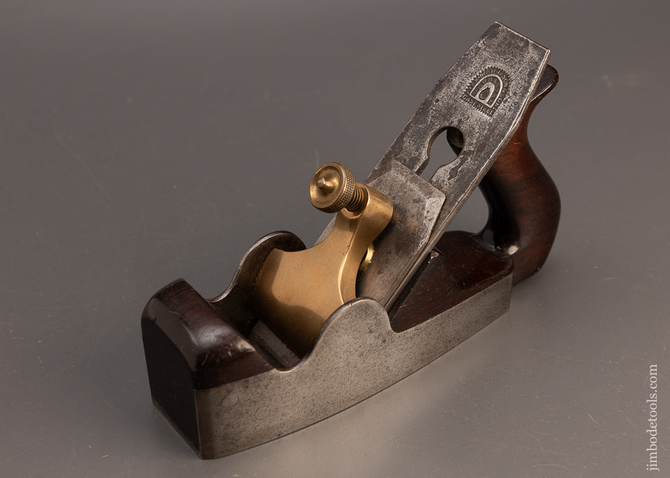 Excellent MATHIESON No. 843 Dovetailed Rosewood Infill Smooth Plane - 113744