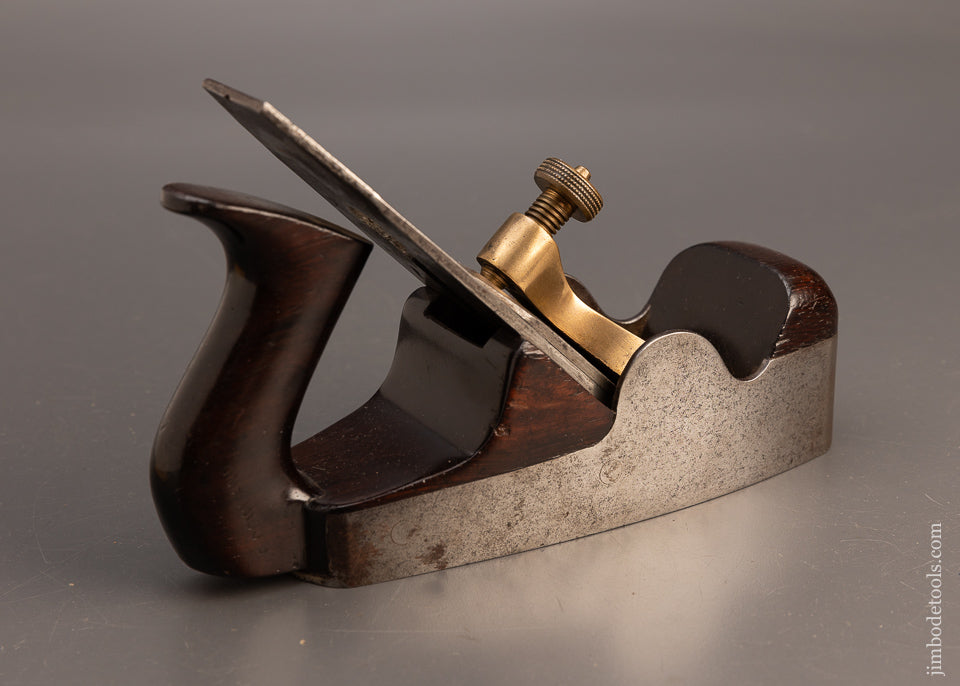 Excellent MATHIESON No. 843 Dovetailed Rosewood Infill Smooth Plane - 113744