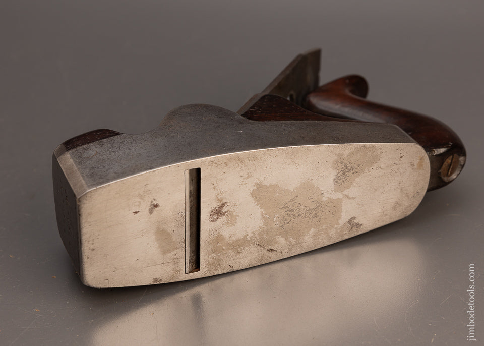 Excellent MATHIESON No. 843 Dovetailed Rosewood Infill Smooth Plane - 113744