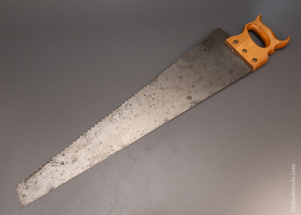Very Fine HARD TO BEAT Combination Square, Rule & Hand Saw - 113802