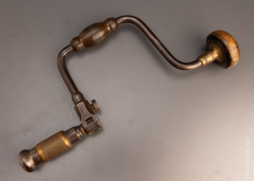 Rare DAVIS PATENT Bit Brace with Gutta Percha Handle 1886 - 113811