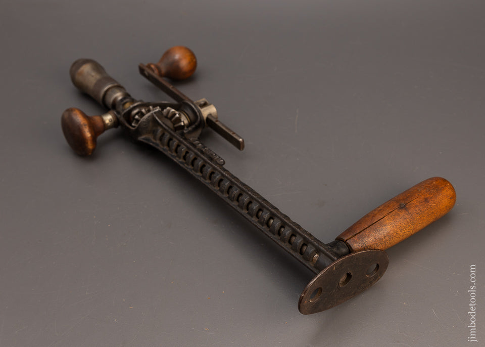 RUSBY PATENT DEC. 3, 1912 Telescoping Extendable Brace Drill - 113846