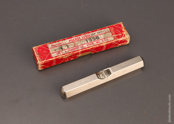 Starrett 135B Pocket Level 3 1/2 in 1 Vial for sale online Starrett 135B Pocket Level 3 1/2 in 1 Vial for sale online
