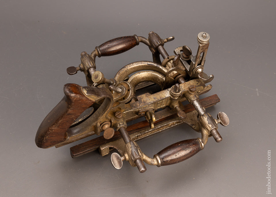 Great User STANLEY No. 55 Combination Plane with 48 Cutters & 4 Stops - 114128