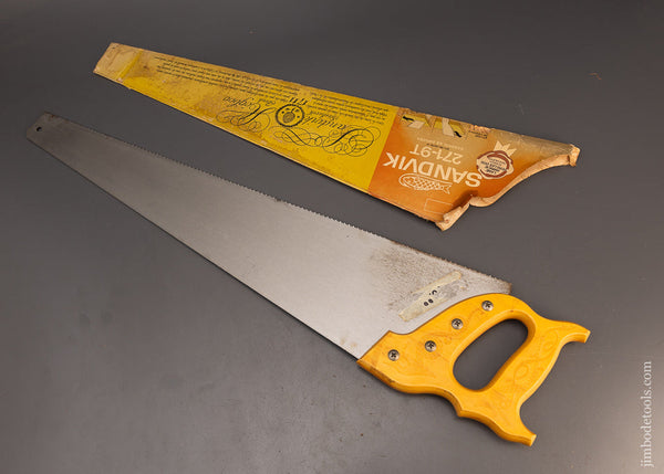 Extra Fine SANDVIK Hand Saw Crosscut - 114201 – Jim Bode Tools