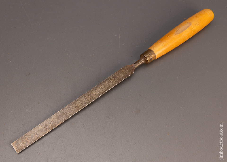 Fine MARPLES Boxwood Handled Long, Thin Paring Chisel - 114206