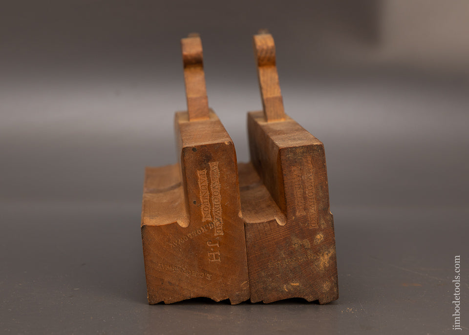 Mint Unused Graduated Pair of Moulding Planes by WM. WOODWARD TAUNTON - 114456