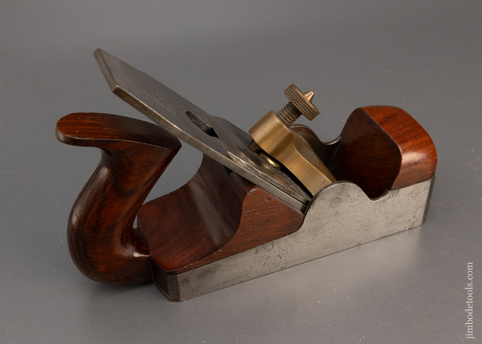 Gorgeous MATHIESON Dovetailed Steel Rosewood Infill No. 844 Smooth Plane - 114686