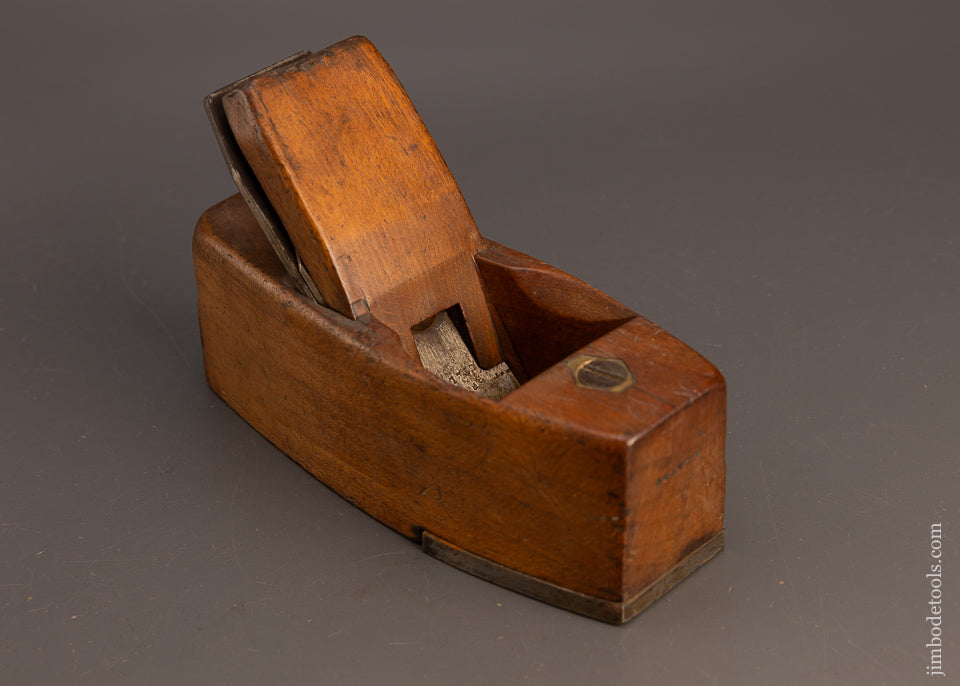 BUCK & HICKMAN Coffin Smooth Plane with Tyzack Parallel Iron & Steel Sole Plate - 114979
