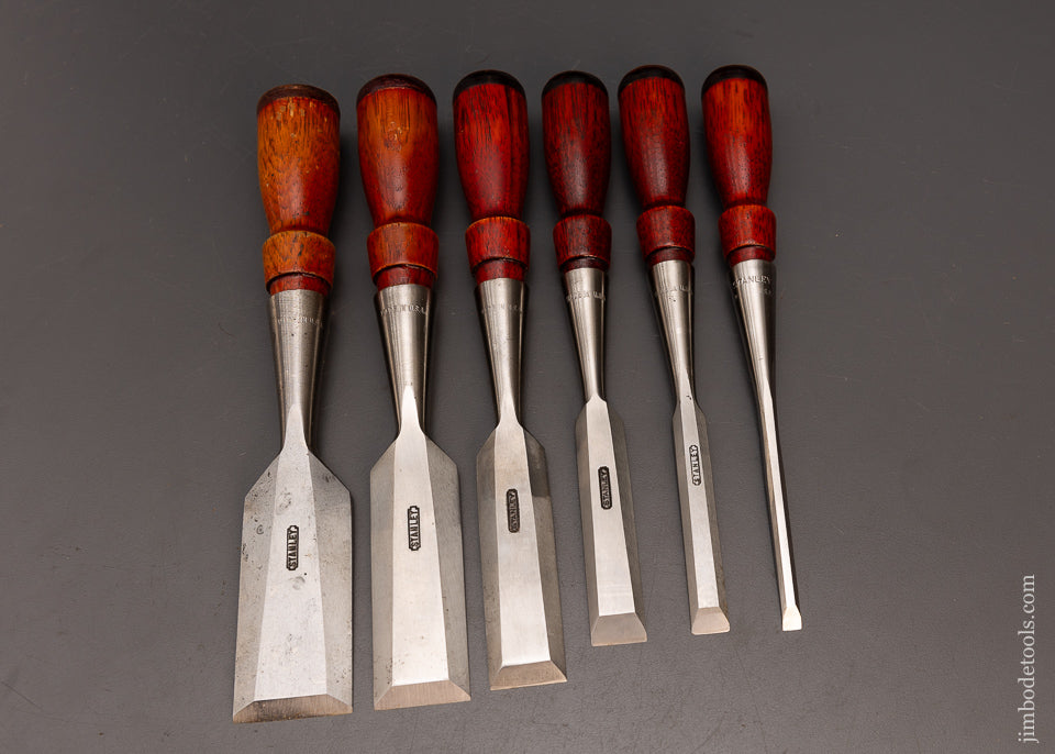 Mint Boxed Set of STANLEY No. 750 Chisels - 115070