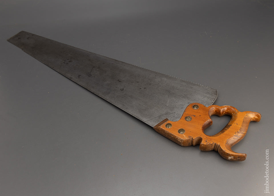Fine DISSTON No. 12 London Spring Hand Saw - 115281