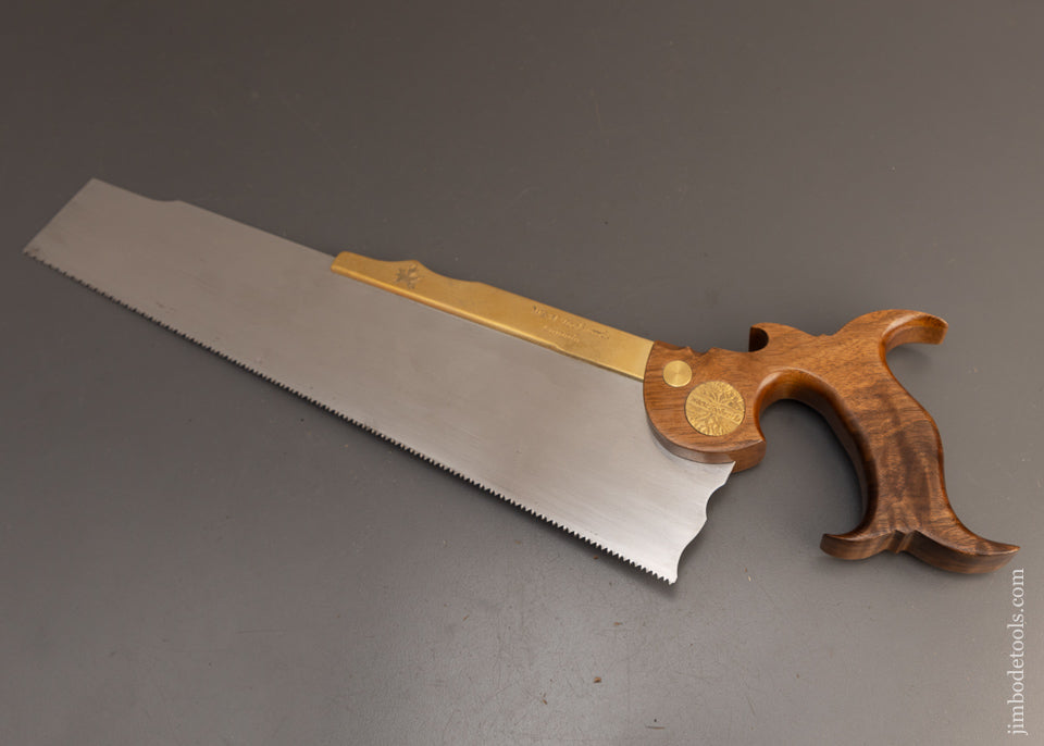Drop Dead Stunning W. & M. TOOL WORKS CANADA Half Back Saw - 115313