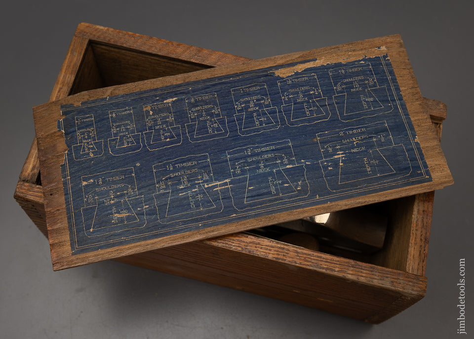 Mint & Unused 100% Complete STANLEY No. 444 Dovetail Plane in Original Box - 115378