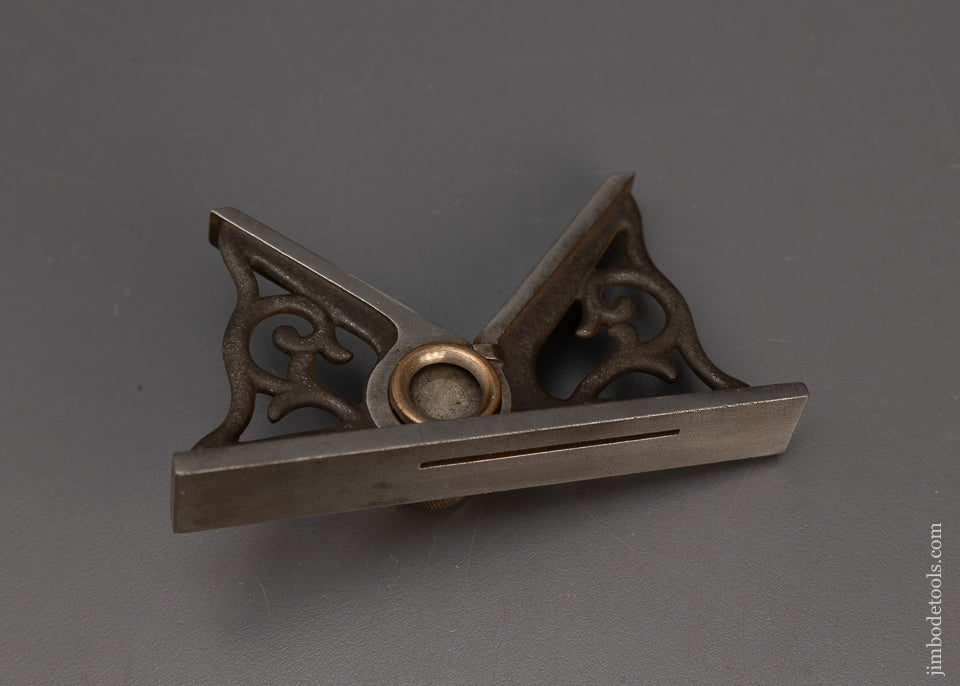 Fancy 4 1/2 Inch CHAPLIN PATENT Combination Square & Center Finder - 115491