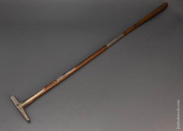 Signed 36 inch A. ROBERTSON Patent November 2, 1886 Bill Poster's Hammer - 115492