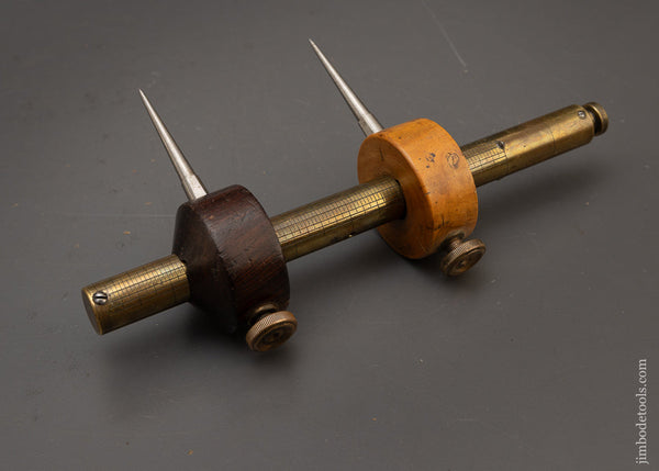 Rare KENNY'S PATENT Boxwood & Rosewood Combination Tool