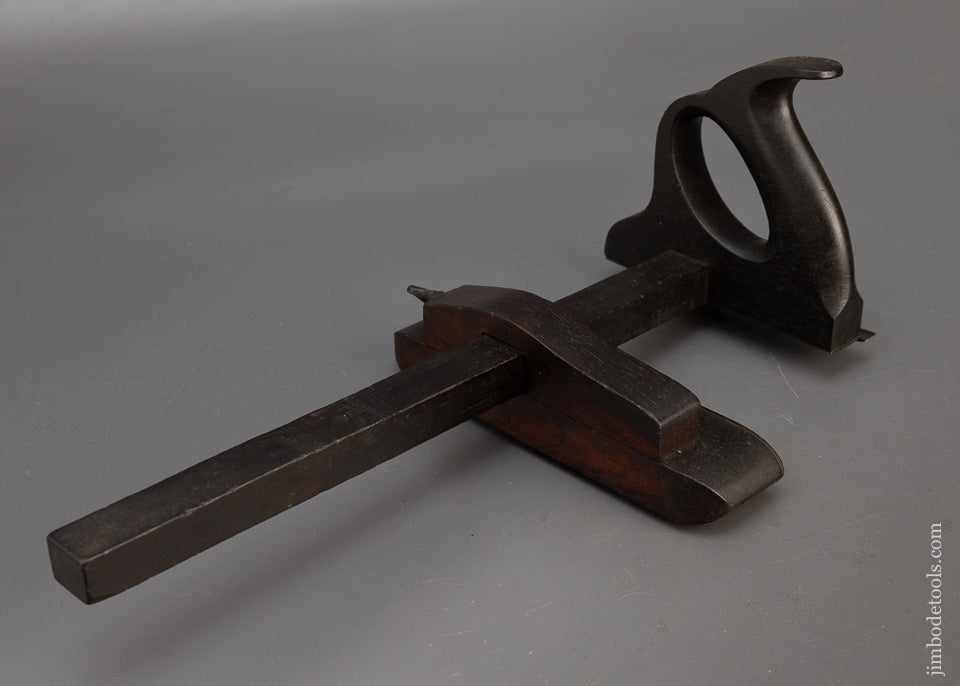 Spectacular Rare THOMAS RICE PATENT Rosewood Slitting Gauge - 115555
