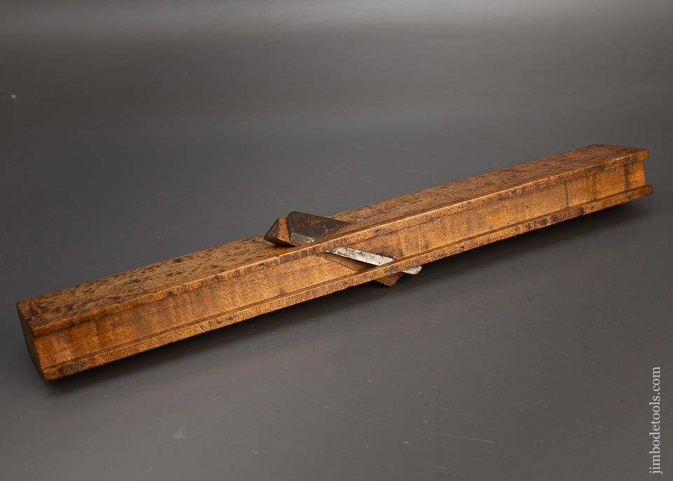Exceptional 18 1/2 Inch Birdseye Maple Spill Plane - 115563