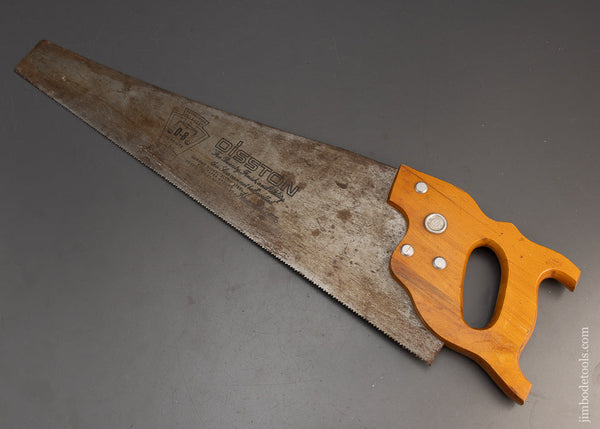 Little-Used DISSTON D-8 Hand Saw - 115614