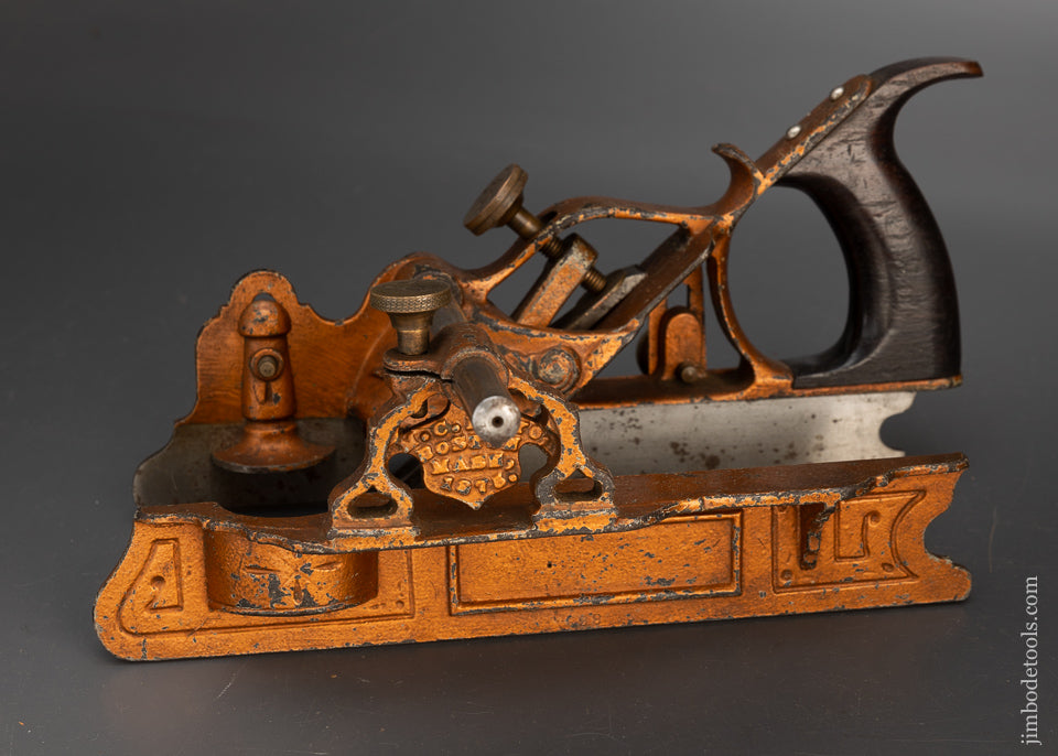 Fine MAYO "THE BOSS" PHILLIPS PATENT Plow Plane in GOLD SEPT. 14, 1875 - 115621