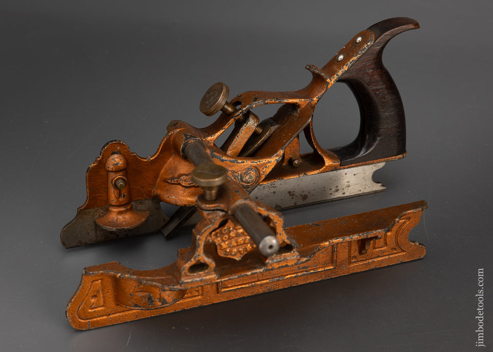 Fine MAYO "THE BOSS" PHILLIPS PATENT Plow Plane in GOLD SEPT. 14, 1875 - 115621