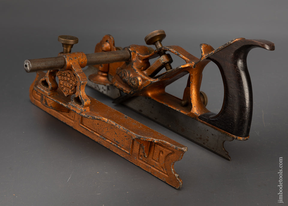 Fine MAYO "THE BOSS" PHILLIPS PATENT Plow Plane in GOLD SEPT. 14, 1875 - 115621