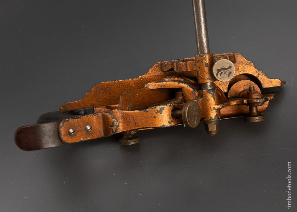 Fine MAYO "THE BOSS" PHILLIPS PATENT Plow Plane in GOLD SEPT. 14, 1875 - 115621