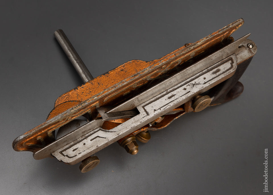 Fine MAYO "THE BOSS" PHILLIPS PATENT Plow Plane in GOLD SEPT. 14, 1875 - 115621