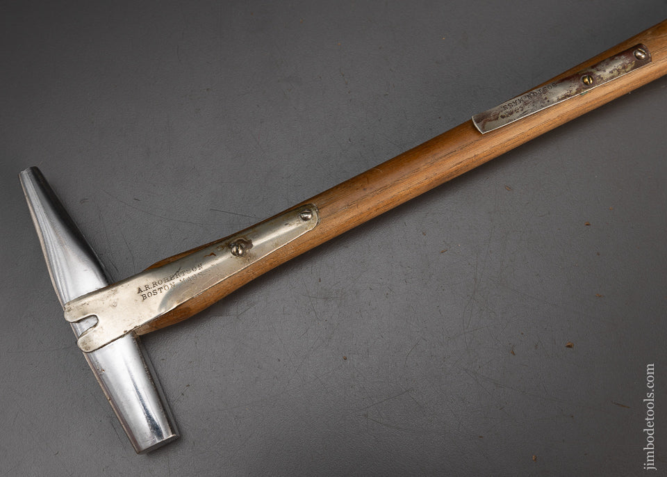 Very Rare A.R. ROBERTSON One Piece Patented Bill Poster’s Hammer - 115682
