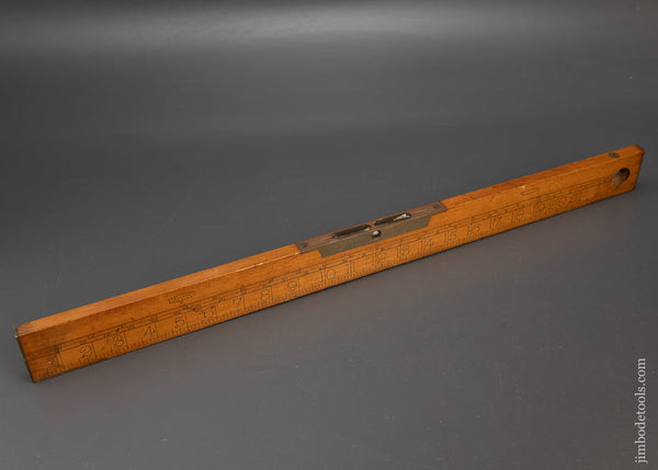 Remarkable Solid Boxwood Combination Rule & Level J. RABONE & SONS - 115688