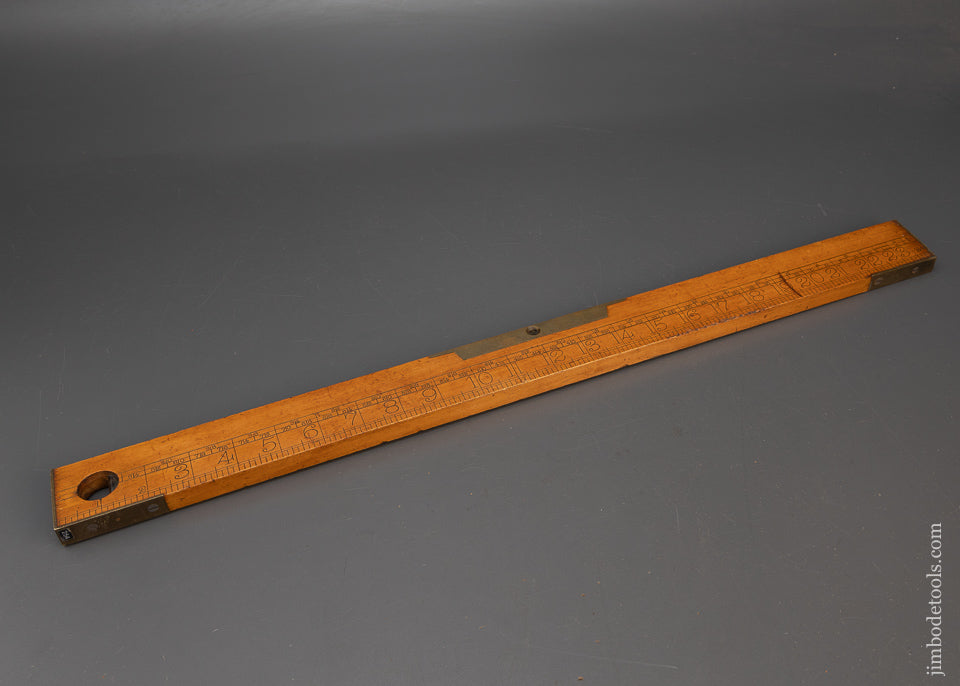 Remarkable Solid Boxwood Combination Rule & Level J. RABONE & SONS - 115688