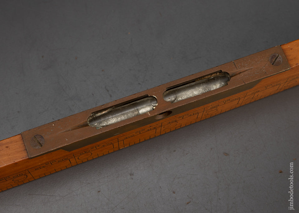 Remarkable Solid Boxwood Combination Rule & Level J. RABONE & SONS - 115688