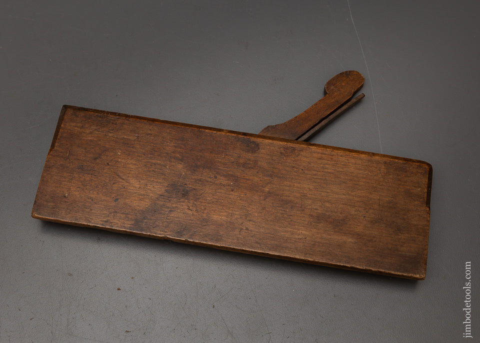 Fine & Rare *** 4 STAR MAKERS 18th Century 10 Inch Yellow Birch Moulding Plane by OLNEY - 115731