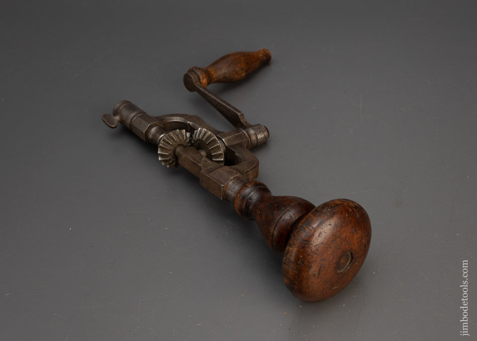 Fancy Iron Framed Geared Hand Drill - 115736