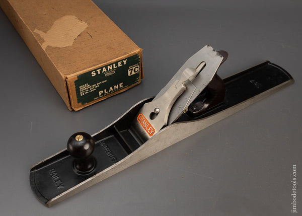 STANLEY No. 7C Jointer Plane Near Mint in Box - 115745
