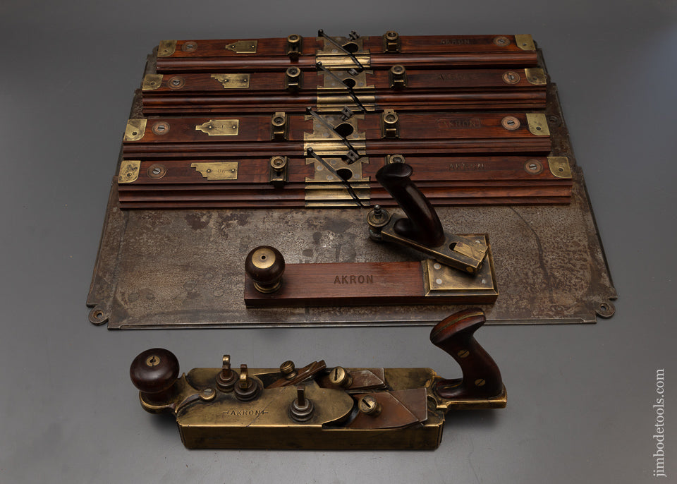 Spectacular Set of Plane Maker’s Planes Plane Making Tools - 115776