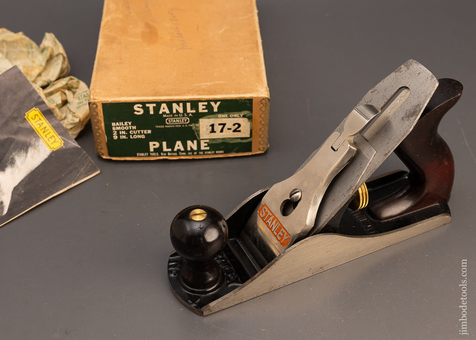 Near Mint in Box Stanley No. 4 Smooth Plane - 115800