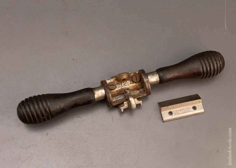 STANLEY No. 67 Spoke Shave 100% Complete with Both Bottoms & Fence - 115826