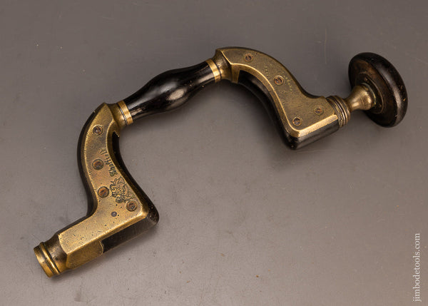 WILLIAM MARPLES Ebony Ultimatum Trade Brace ( Unmarked) - 115831