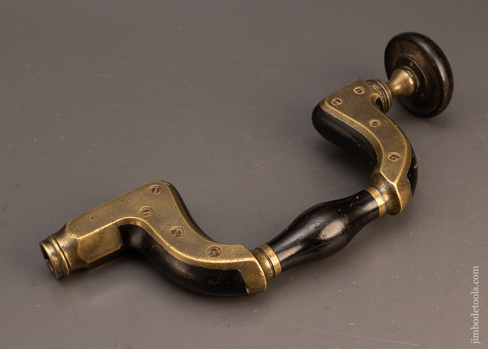 WILLIAM MARPLES Ebony Ultimatum Trade Brace ( Unmarked) - 115831